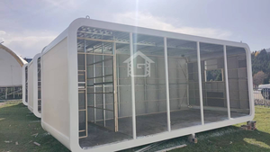 Cabine modulaire en acier personnalisée Apple Flat Pack Container House pour Luxury Hotel & Villa Resort - Product Image 3