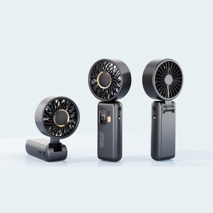 Mini Ventilatore Portatile 3600mAh Ricaricabile con Display LED Digitale 10W, Ventilatore da Tavolo Pieghevole ad Alta Velocità, Raffreddatore Personale - Product Image 1