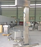 Meilleur prix de vente usine alimentaire utiliser qualité 304 acier inoxydable 100 L 200 L 300 L chariot à viande baril seau chariot à viande