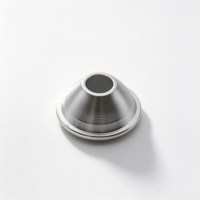 Réflecteur LED simple en aluminium OEM ODM, usinage CNC de haute précision, qualité optique professionnelle