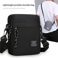 Großhandel Benutzerdefinierte Logo Brusttasche Crossbody Herrentasche Personalisierte Lässige Mode Sport Wasserdichter Stoff Polyester Umhängetasche