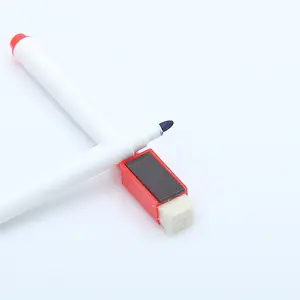 Pennarelli magnetici cancellabili a secco, pennarello in plastica per lavagna