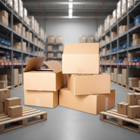 Boîte d'expédition en carton ondulé en matériaux recyclés pour pièces détachées automobiles avec prix sur commande personnalisée 7-10 jours