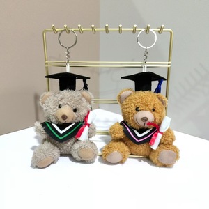 Peluche laurea orsacchiotto portachiavi Peluche Peluche Mini Charm carino orsacchiotto di Peluche portachiavi orsacchiotti all'ingrosso bambola di laurea - Product Image 6