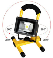 Projecteur LED portable haute puissance rechargeable LED 10w 20w 30w 50w Recherche de distributeur