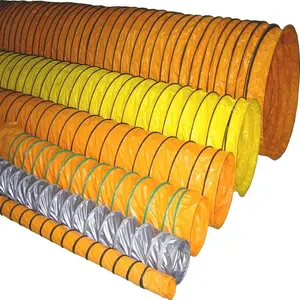 Ống nhựa PVC linh hoạt với dây thép xoắn để cung cấp và khai thác không khí