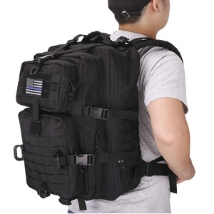 Bolsa de Gimnasio Impermeable Kango de 900D y 45L, Mochila Táctica de Camuflaje Deportiva para Adultos, en Varios Colores - Product Image 4