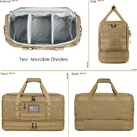 Sac de voyage extérieur avec séparation sec-humide, sac de voyage extensible pour courts séjours, sac de rangement pour bagages homme et femme
