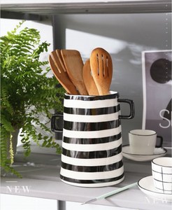 LovingHome Eco-Friendly Custom-Sized Black White Royal Bone <strong>Diana</strong> 55-Piece Porcelain Dinner Plates for Home Party Use-Vintage - Product Image 5