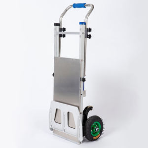 चीन एल्यूमीनियम लिथियम-आयन इलेक्ट्रिक क्लाइंबर सीढ़ी हाथ ट्रॉली कार्ट दो-पहिया क्लाइंबर सीढ़ी इलेक्ट्रिक हाइट लोड ट्रॉली कार्गो - Product Image 2