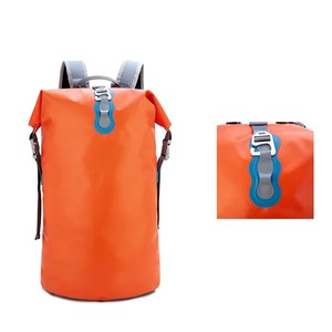 Camping PVC bâche océan Pack Heavy Duty Roll Top étanche moto sac à dos extérieur 30L étanche sac sec pour la natation - Product Image 1