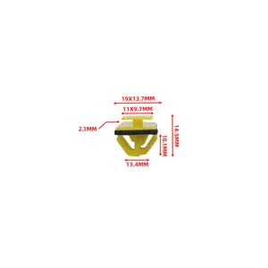 C1964 Universele Clips Geschikt Voor Hyundai 877562j000 Zijvorm Rocker Paneel Plastic Clip Voor Auto Clips Plastic Bevestigingsmiddelen