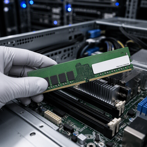 โมดูลหน่วยความจำเซิร์ฟเวอร์ AC517140 32GB DDR5-4800 ECC Registered RDIMM 288 พิน PC5-38400 2Rx8 RAM สำหรับศูนย์ข้อมูล - Product Image 2