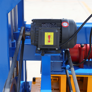 Machine à blocs vibratoires hydrauliques QTJ4-40, machine à fabriquer des briques creuses en béton, machine à fabriquer des briques en ciment - Product Image 4