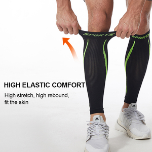 KS-2299 # Calze <span class=keywords><strong>a</strong></span> Compressione Traspiranti, Manica per Polpaccio in Maglia, Protezione Elastica in Spandex per Sport - Product Image 5