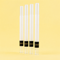 Papier à rouler pré-roulé 84 mm avec filtre en verre droit, cônes pré-roulés en verre transparent, étiquette personnalisée pour tube de papier à rouler
