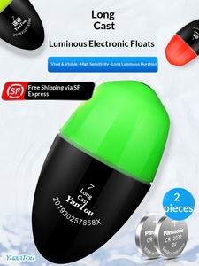 HISTAR <span class=keywords><strong>Abo</strong></span> No.4 Galleggiante Elettronico Luminoso Bicolore per Pesca Notturna in Mare, Lancio a Lunga Distanza - Product Image 2