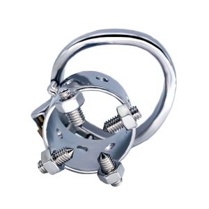 Anillo para Pene en Forma de Arco, Restricción de Testículos, Dispositivo de Castidad, Jaula Metálica con Bloqueo para Pene, para Hombre, Precio de Promoción de FRRK - Product Image 5