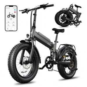 Vélo électrique <span class=keywords><strong>pliable</strong></span> 250W 36V 20 pouces avec batterie 10.4Ah - Vélo électrique <span class=keywords><strong>pliable</strong></span> léger pour les trajets domicile-travail/la ville (adultes) - Product Image 1