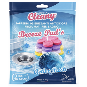 Desodorante para Baño Cleany Breeze Pad's Active Fresh, 3 Meses de Efecto Continuo - Product Image 1