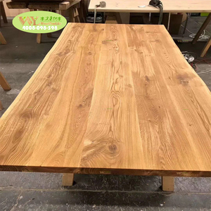 Gỗ Sồi Tấm Ván Gỗ Lớn Bảng Sống Cạnh Bàn Văn Phòng Bằng Gỗ - Product Image 3