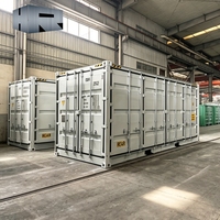 Nouveau conteneur à paroi ouverte de 20 pieds, certifié CSC, en acier Corten, taille personnalisée, High Cube, unité de transport et de stockage polyvalente