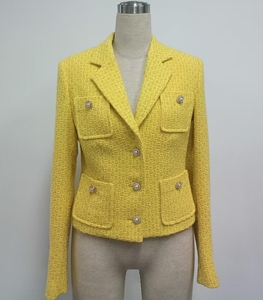 Giacca di lana strutturata con tessuto intrecciato da <span class=keywords><strong>donna</strong></span>, - Product Image 1