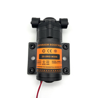 Pompa Tekanan Air Booster RO Diafragma Mini Seri N 50GPD 75GPD Terkecil