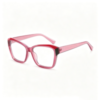 Lunettes anti-lumière bleue SM26013, monture carrée en PC, lunettes d'ordinateur unisexes, lunettes optiques, verres correcteurs bloquant la lumière bleue