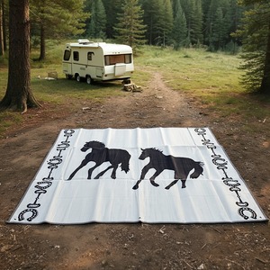 Alfombra de Plástico de Alta Calidad para Exteriores, Alfombra de Jardín para Niños, Alfombra de Patio, Fácil de Mantener, Plegable, de Polipropileno - Product Image 1