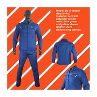 Combinaison de soudage en coton à manches longues pour hommes légers pour le printemps automne vêtements de travail de sécurité Top Performer pour les mécaniciens de Protection du travail