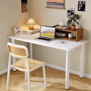 Dining Table Rectangle White Modern Design Living Room Furniture Portable Indoor Outdoor Use - Product Image 2