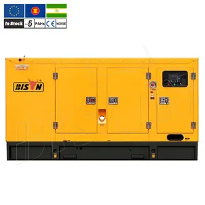 BISON Brushless Industrial 50 Hz 3 Phase 12Kw 15Kva Super Silent Type Diesel Power Generators For Home Use