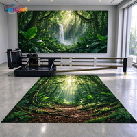 2026 LINCJET LC Printer Inkjet UV/Eco-Solvent 2-in-1 untuk Dinding dan Lantai dengan Printhead DX7 Presisi Tinggi 2400DPI Portabel