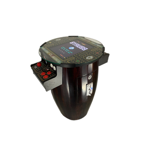 Máquina de juego de salón recreativo de cóctel que funciona con monedas, gabinete multijuego Bartop en estilo barril de vino - Product Image 2