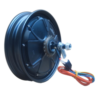 Yuande 48V DC Hub Motor tanpa sikat Kit, 10 inci 16 inci 2000W 8000W tahan air peralatan rumah sepeda Motor listrik 200mm 30mm Rohs