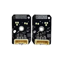 Modules DRL jaunes pour Série 5 G30 M5 F90 520i 530i 540i G32 F90 GT 2017 2018 2019, phares LED adaptatifs, œil d'ange rouge