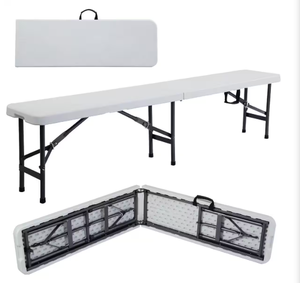 <span class=keywords><strong>Banc</strong></span> pliant <span class=keywords><strong>en</strong></span> HDPE <span class=keywords><strong>de</strong></span> pique-nique extérieur portable pour le camping - Product Image 1