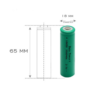 Vente en gros 3.7 volts Batterie au lithium 1500mAh Cylindrique Rechargeable 3.7v Li Polymère Batterie 18650 pour outils électriques - Product Image 1
