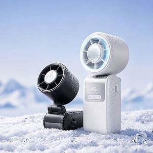 2026 New Factory Hot Sale <b>Usb</b> Rechargeable Portable <b>Mini</b> Foldable Personal Neck Handheld Desktop <b>Fan</b> Low Price High Quality - Product Image 1