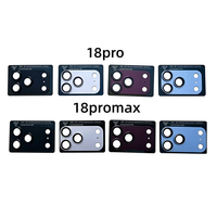 Protection d'objectif d'appareil photo en verre trempé ultra-clair anti-reflet, anti-traces de doigts et anti-rayures de qualité AAA pour 18 Pro 18pro