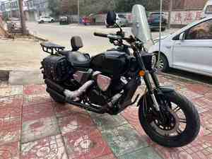 Moto d'occasion <span class=keywords><strong>Longjia</strong></span> V-Ba250 250cc, cruiser à essence, style rétro, fabriquée en Chine, 80 km/h - Product Image 4