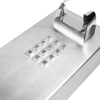 Téléphone VoIP analogique de haute qualité résistant aux vandales, téléphone robuste pour banques, prisons et centres de réadaptation