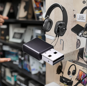 OMFOX KTCU1 Qualcomm Mini adaptateur USB <span class=keywords><strong>longue</strong></span> <span class=keywords><strong>portée</strong></span> pour ordinateur de bureau-Transfert sans fil pour <span class=keywords><strong>souris</strong></span>, <span class=keywords><strong>clavier</strong></span>, casque - Product Image 5