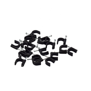 <span class=keywords><strong>Grapas</strong></span> de <span class=keywords><strong>Cable</strong></span> gris de alta calidad para cableado eléctrico <span class=keywords><strong>Cable</strong></span> de pared Clip de alambre Grapa de soporte plano Excelentes sujetadores - Product Image 3