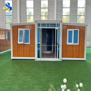 Maisons mobiles pliantes préfabriquées 3-en-1 de 20 pieds pour l'Australie, 3 chambres, 1 salle de bain, maison conteneur extensible de 20 pieds à <span class=keywords><strong>vendre</strong></span> - Product Image 2