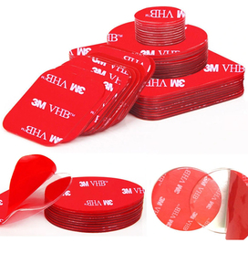 Discos de doble cara transparentes VHB <span class=keywords><strong>4910</strong></span> de 1.0 mm x 3 m personalizados, cinta de doble cara VHB de 3 m de 55 mm para cinta troquelada <span class=keywords><strong>3M</strong></span> <span class=keywords><strong>4910</strong></span> - Product Image 2