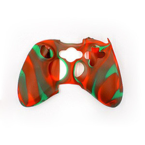 Tùy chỉnh nhà ở vỏ ngụy trang Silicone cao su bảo vệ trường hợp da cho <span class=keywords><strong>Xbox</strong></span> <span class=keywords><strong>360</strong></span> trò chơi không dây điều khiển - Product Image 5