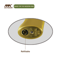 MK Mini boîte à cigarettes coupe-vent Plus briquet personnalisé allume-cigare en métal couvercle blanc briquet en métal