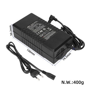 Ulip 54.6V 2.3A Charger for 4 Pro 4 Ultra Electric Scooter <b>Power</b> <b>Adapter</b> Hollow Head EU <b>Plug</b> 54.6V Battery Charger - Product Image 2